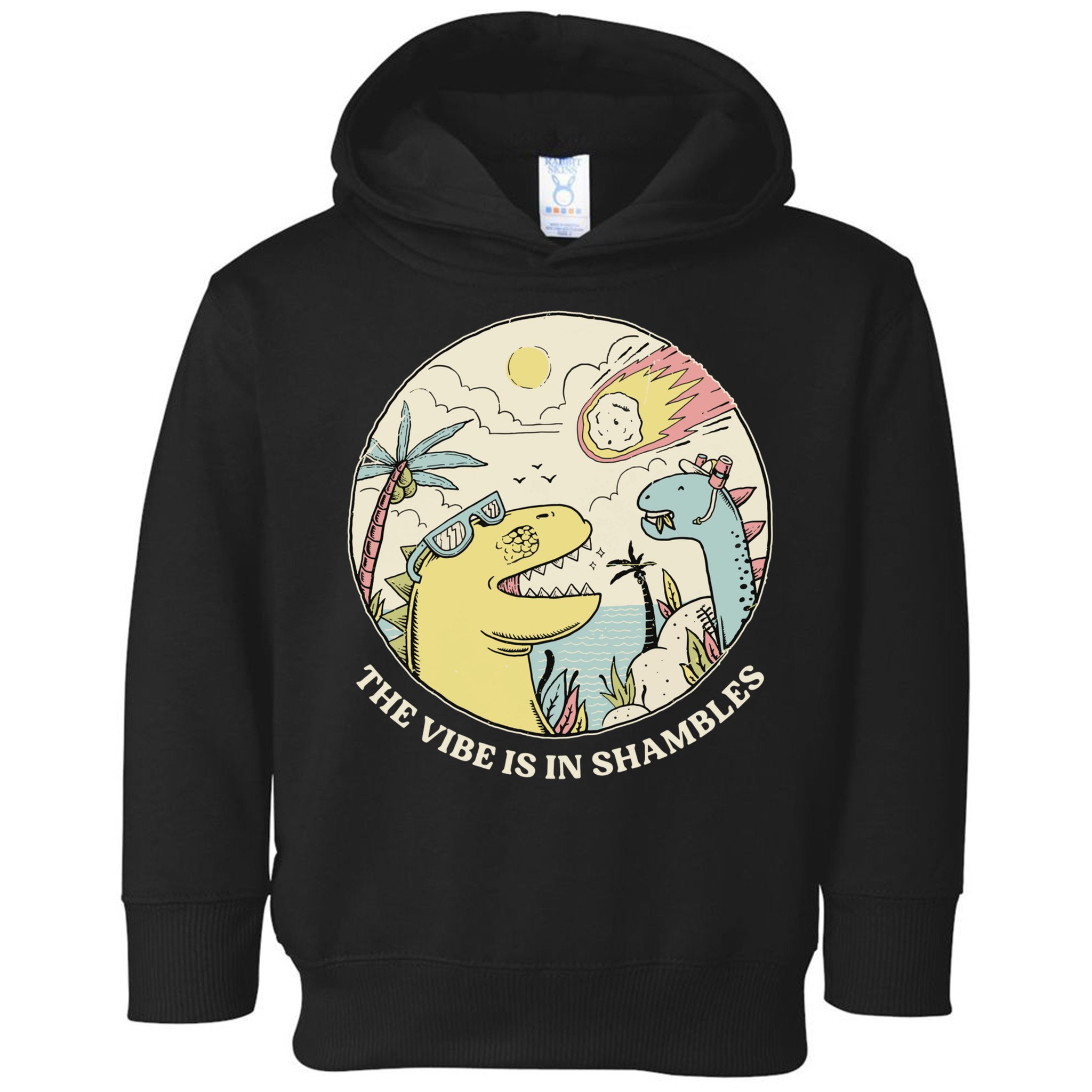 The Vibe Is In Shambles Toddler Hoodie