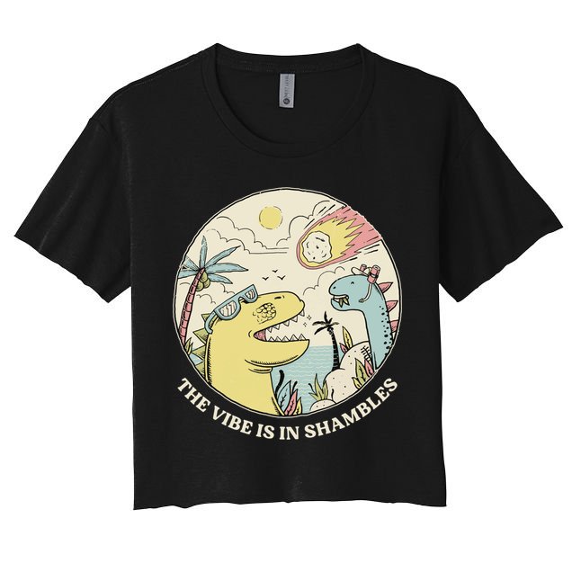 The Vibe Is In Shambles Crop Top