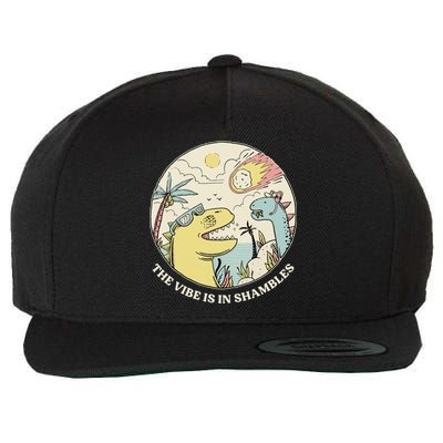 The Vibe Is In Shambles Wool Snapback Cap