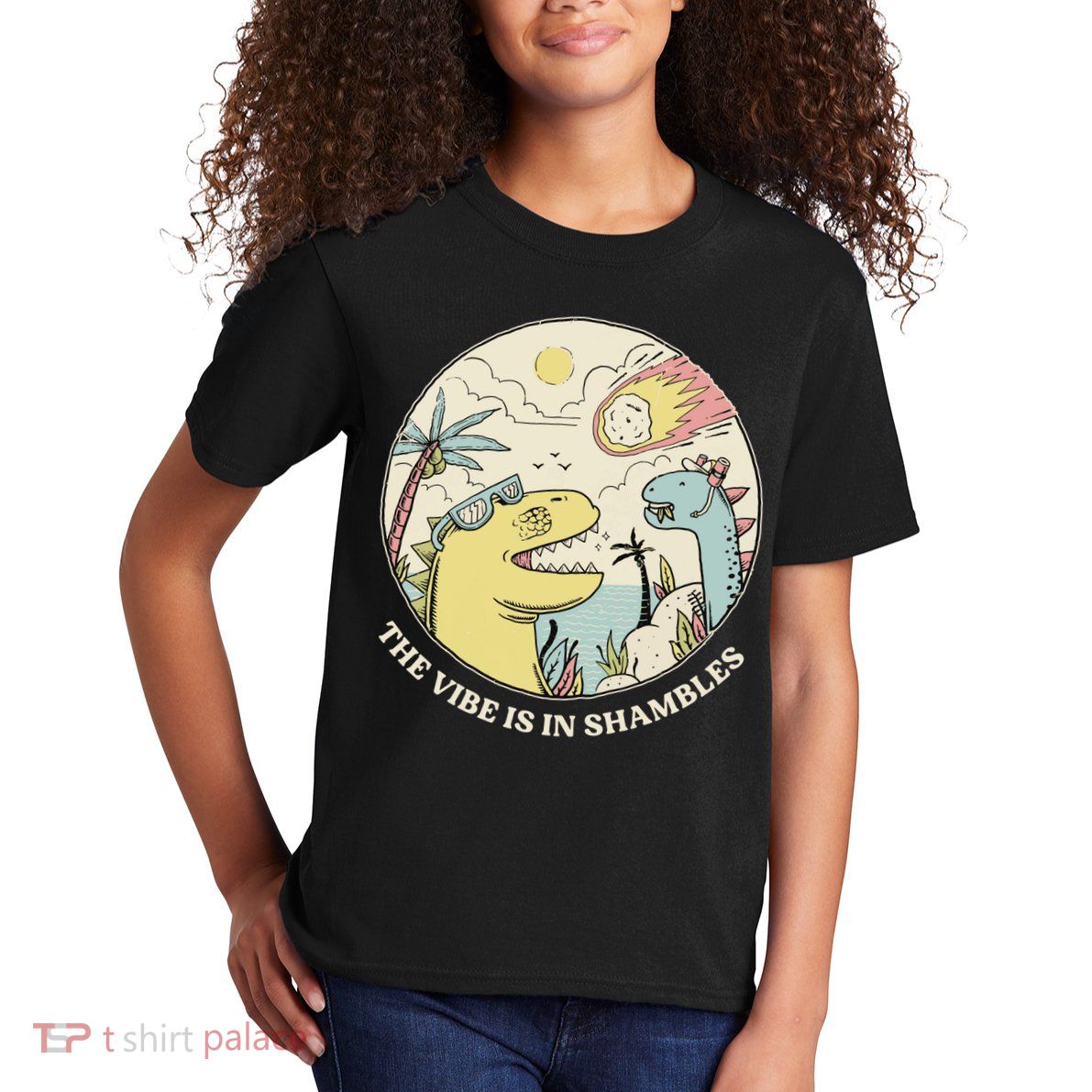 The Vibe Is In Shambles Kids T-Shirt