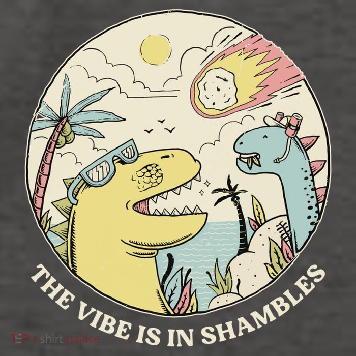 The Vibe Is In Shambles Vector Backpack