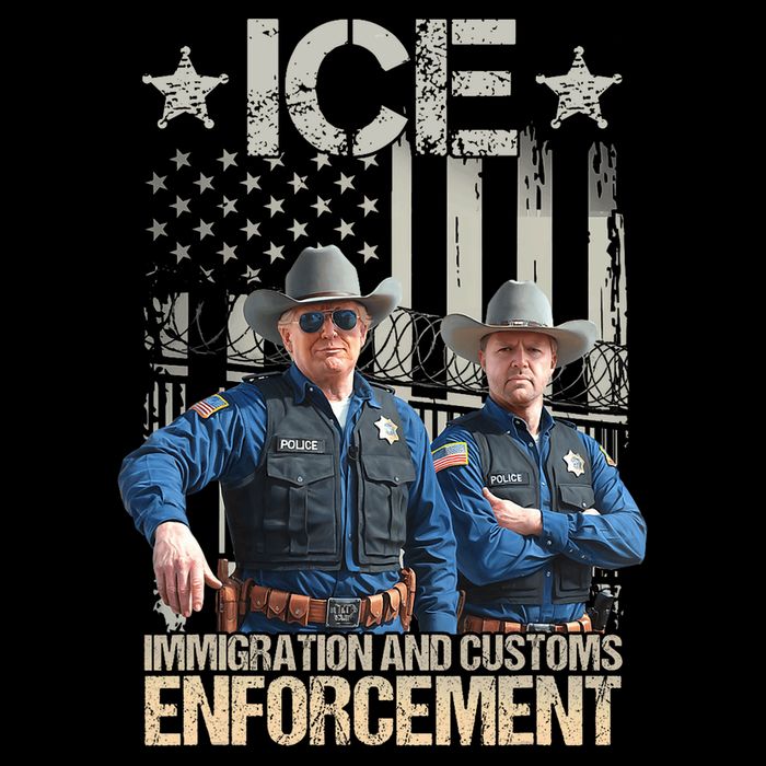 Trump Vance Ice Immigration And Customs Enforcement Cooling Performance Crew T-Shirt