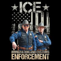 Trump Vance Ice Immigration And Customs Enforcement Button