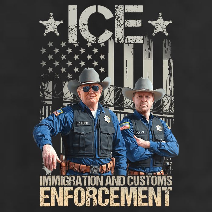 Trump Vance Ice Immigration And Customs Enforcement Adult Drive Performance Visor