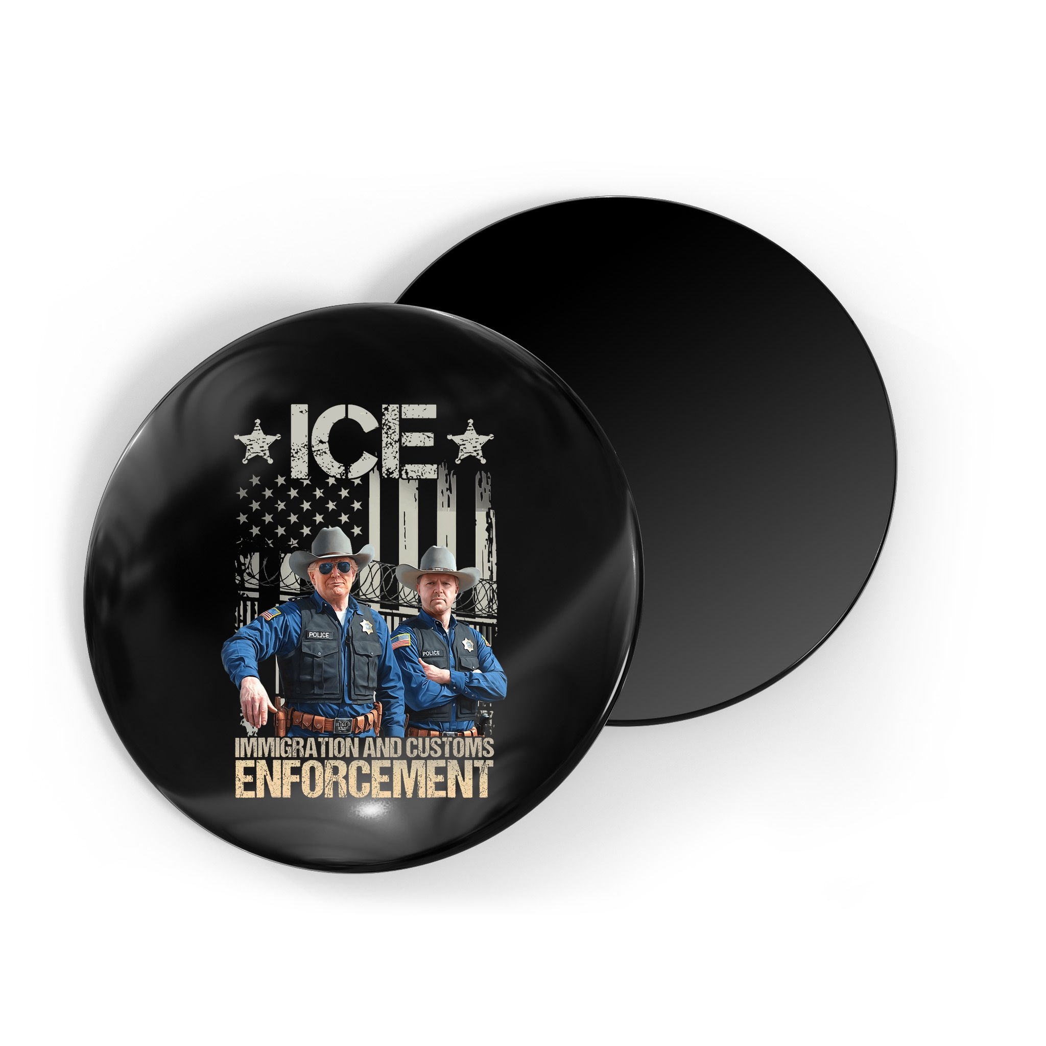 Trump Vance Ice Immigration And Customs Enforcement Magnet