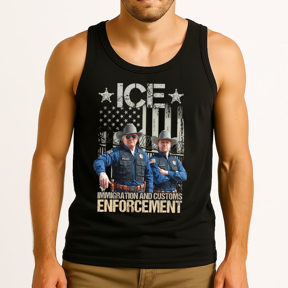 Trump Vance Ice Immigration And Customs Enforcement Tank Top
