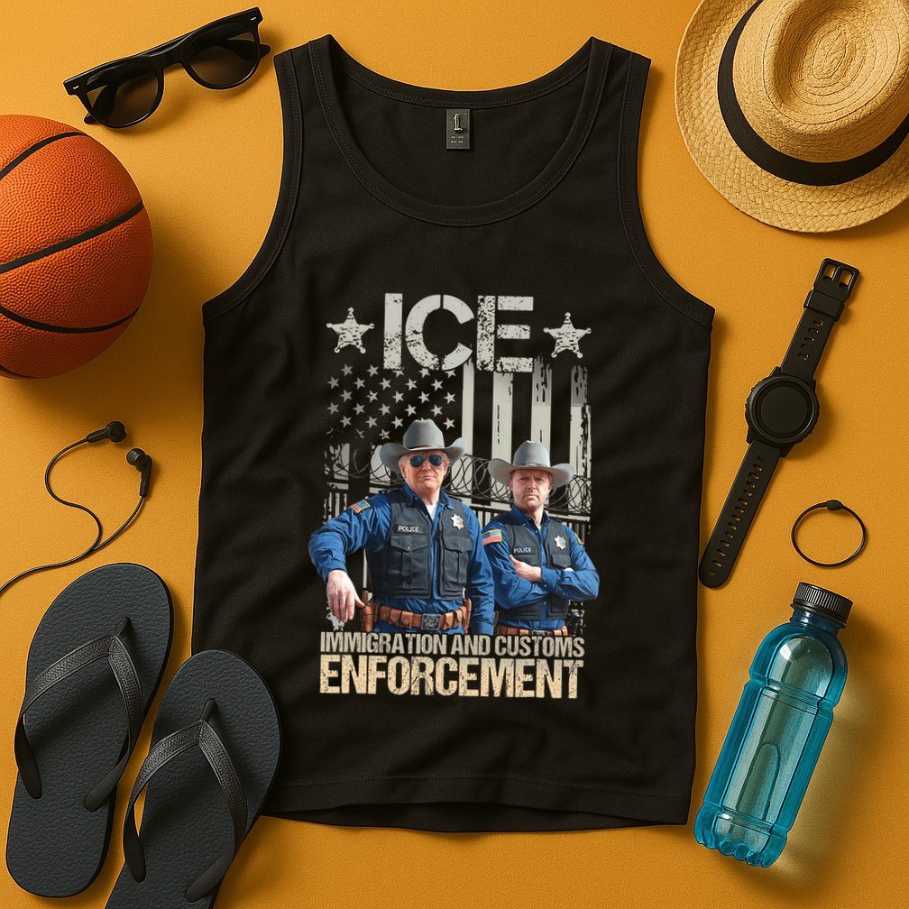 Trump Vance Ice Immigration And Customs Enforcement Tank Top