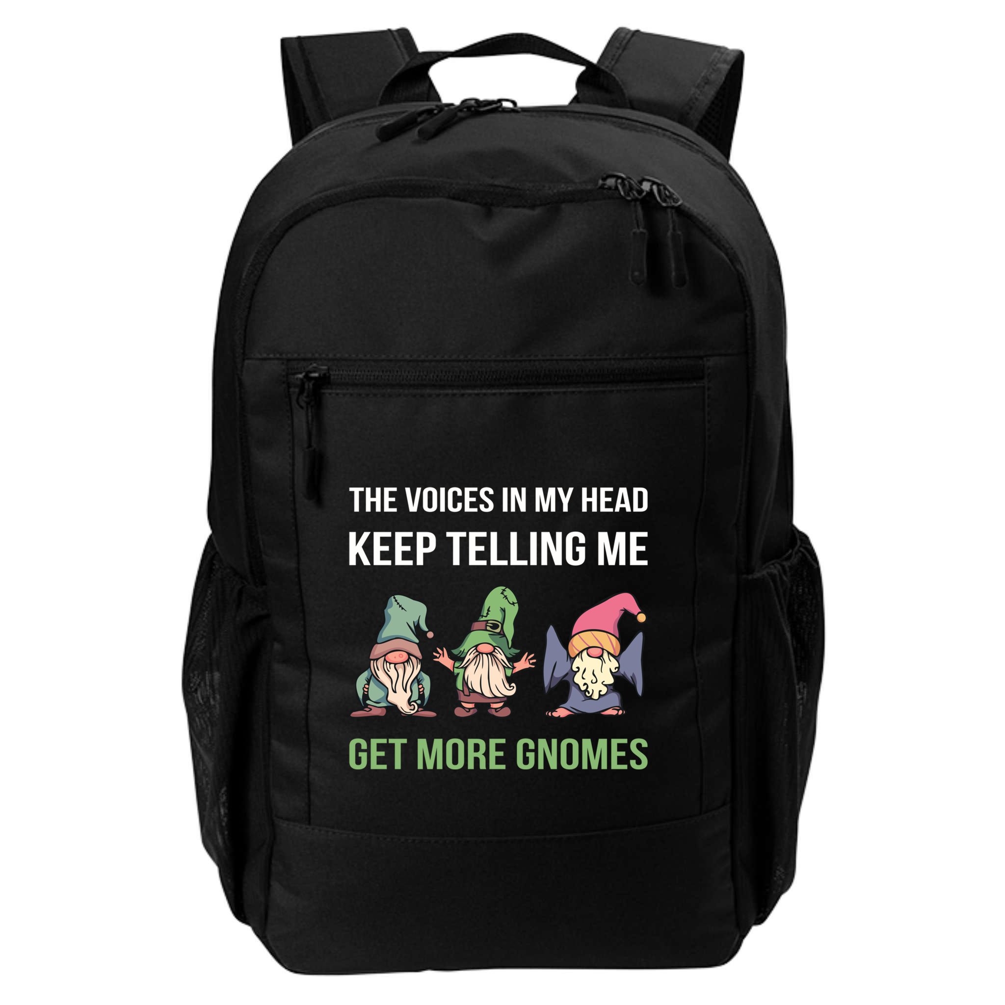 The Voices In My Head Keep Telling Me Get More Gnomes Cute Gift Backpack