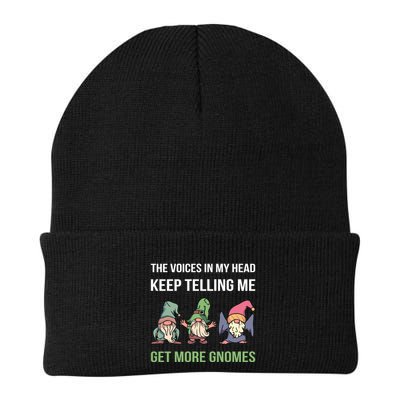 The Voices In My Head Keep Telling Me Get More Gnomes Cute Gift Beanie