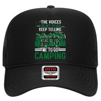 The Voices In My Head Keep Telling Me To Go Camping Hat