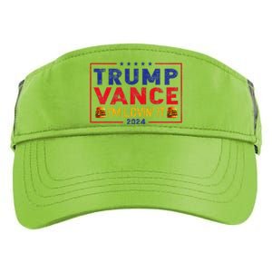 Trump Vance IM Lovin It Hamburger 2024 Adult Drive Performance Visor