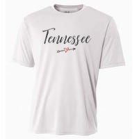 Tennessee Vintage I Love (Heart) TN Tee Cooling Performance Crew T-Shirt