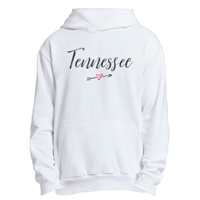 Tennessee Vintage I Love (Heart) TN Tee Urban Pullover Hoodie