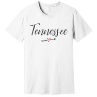 Tennessee Vintage I Love (Heart) TN Tee Premium T-Shirt