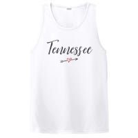 Tennessee Vintage I Love (Heart) TN Tee PosiCharge Competitor Tank