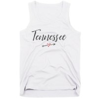 Tennessee Vintage I Love (Heart) TN Tee Tank Top