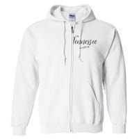 Tennessee Vintage I Love (Heart) TN Tee Full Zip Hoodie