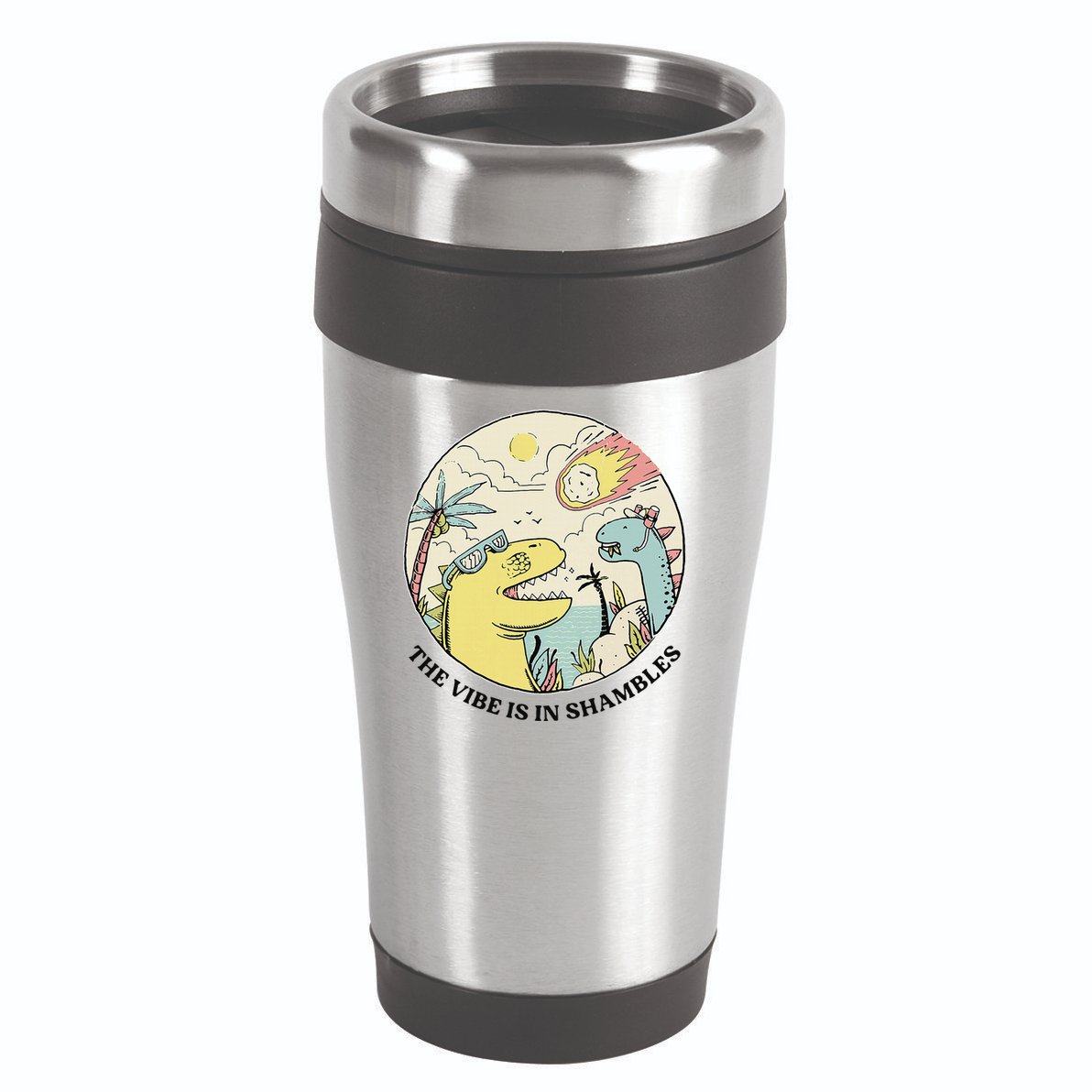 The Vibe Is In Shambles 16oz Travel Tumbler