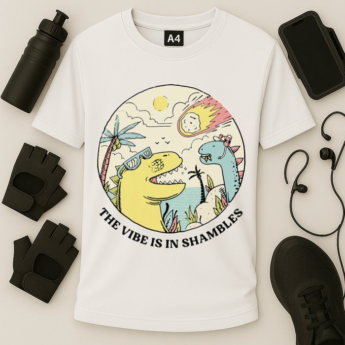 The Vibe Is In Shambles Cooling Performance Crew T-Shirt