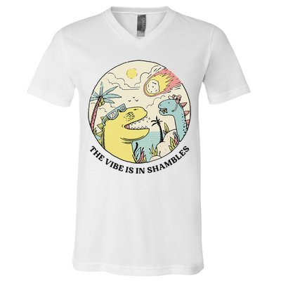 The Vibe Is In Shambles V-Neck T-Shirt