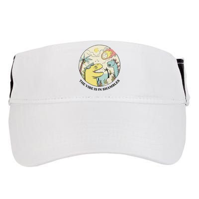 The Vibe Is In Shambles Adult Drive Performance Visor