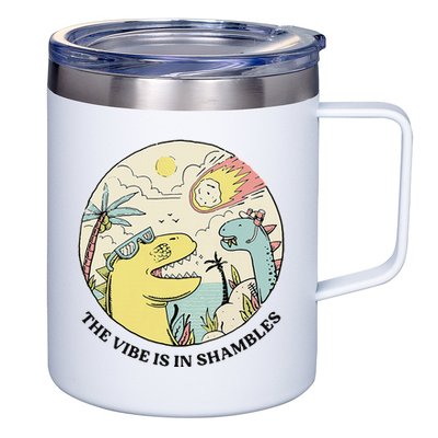 The Vibe Is In Shambles 12oz Stainless Steel Coffee Mug