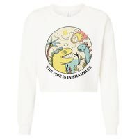 The Vibe Is In Shambles Cropped Pullover Crew