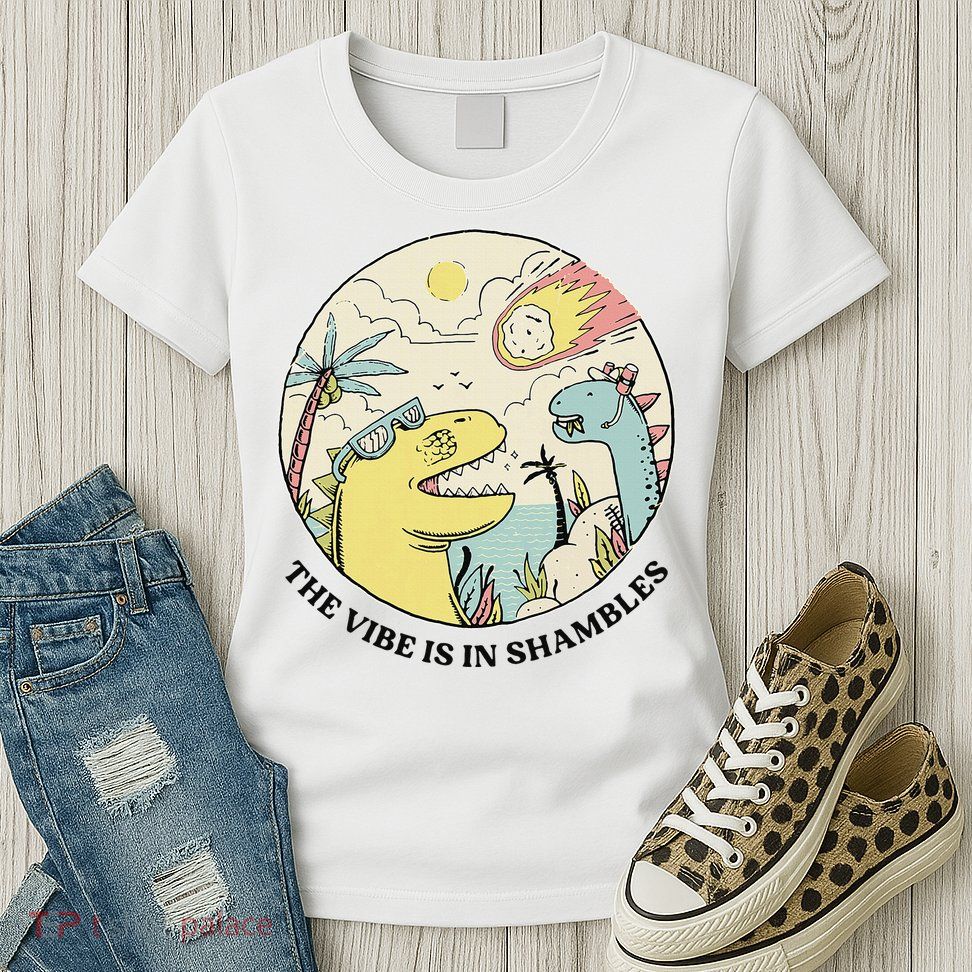 The Vibe Is In Shambles Womens T-Shirt