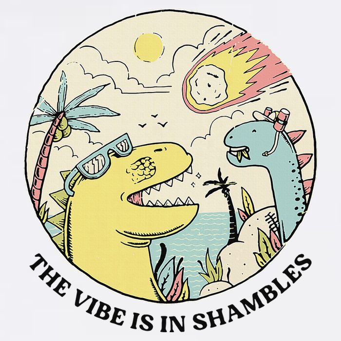 The Vibe Is In Shambles Short Acrylic Beanie