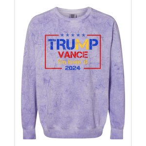 Trump Vance IM Lovin It 2024 Funny Saying Quote Trump Colorblast Crewneck Sweatshirt