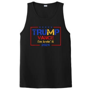 Trump Vance IM Lovin It 2024 Funny Saying Quote Trump PosiCharge Competitor Tank