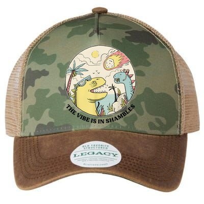 The Vibe Is In Shambles Legacy Tie Dye Trucker Hat