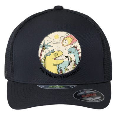 The Vibe Is In Shambles Flexfit Unipanel Trucker Cap