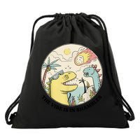 The Vibe Is In Shambles Drawstring Bag