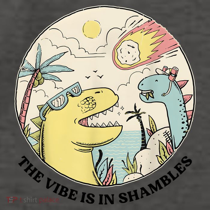 The Vibe Is In Shambles Vector Backpack