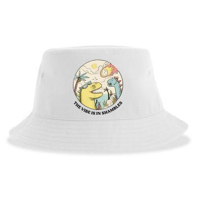 The Vibe Is In Shambles Sustainable Bucket Hat