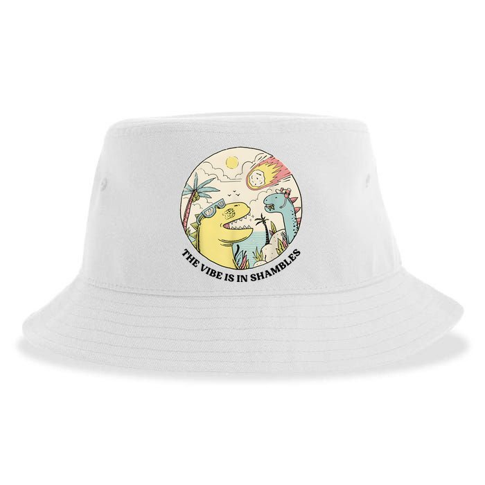 The Vibe Is In Shambles Sustainable Bucket Hat