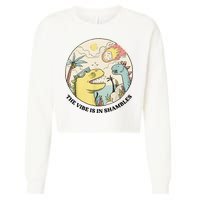 The Vibe Is In Shambles Cropped Pullover Crew