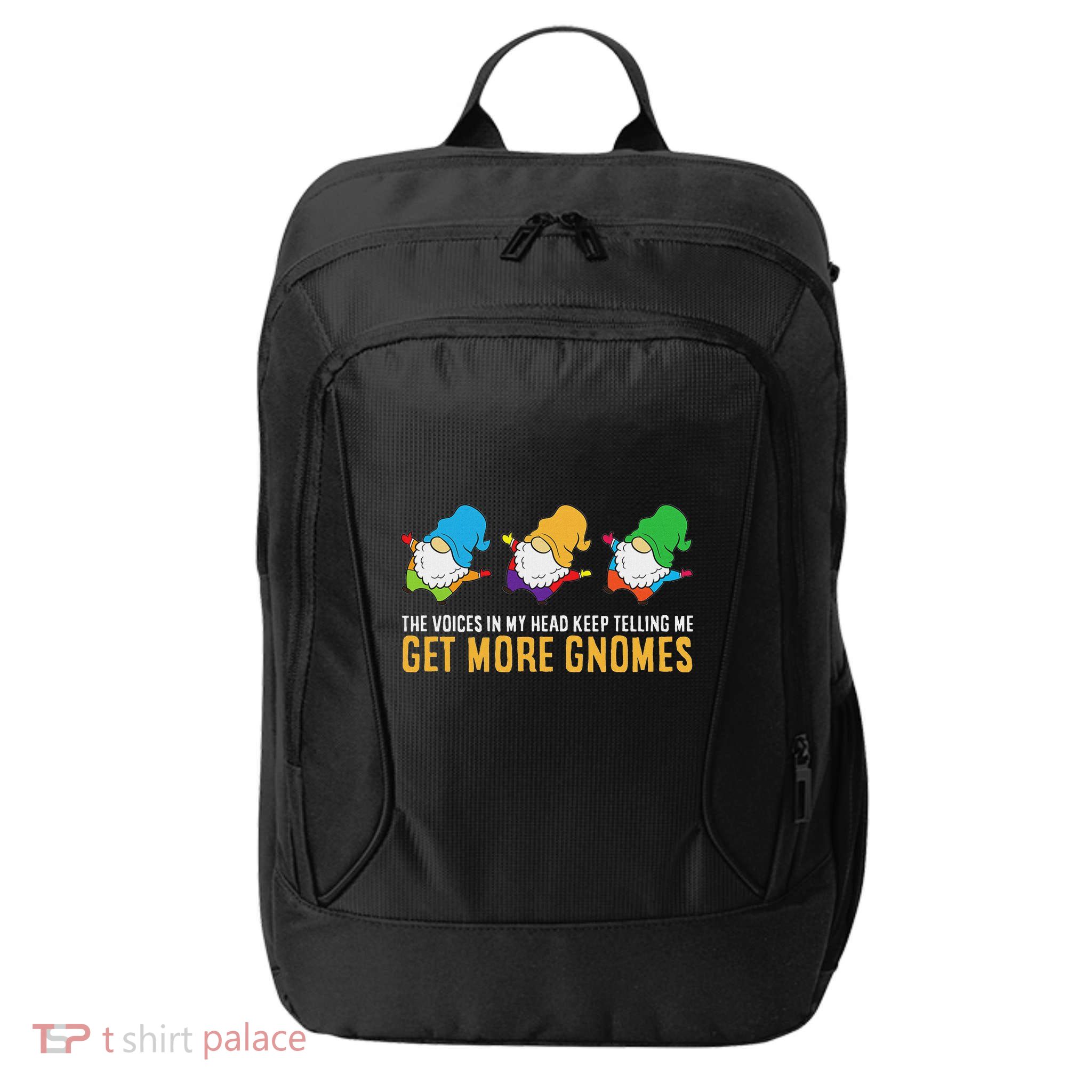 The Voices In My Head Keep Telling Me Get More Gnomes City Backpack
