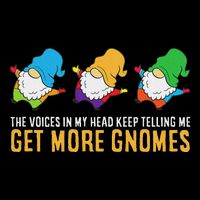 The Voices In My Head Keep Telling Me Get More Gnomes Bucket Hat
