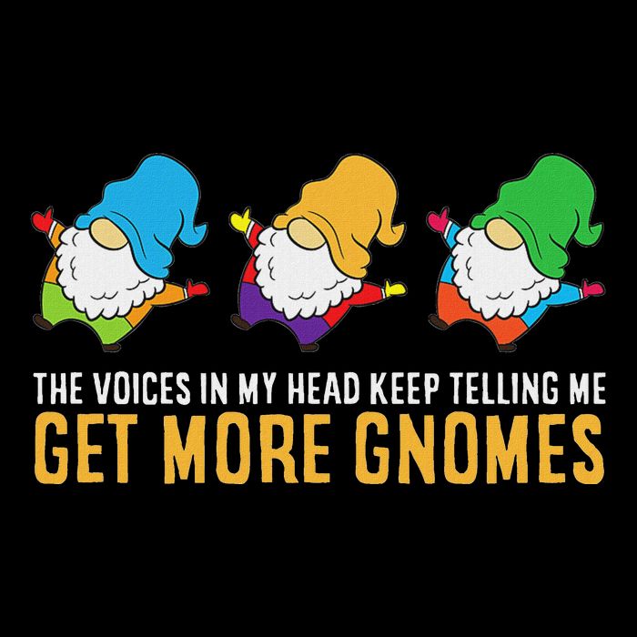 The Voices In My Head Keep Telling Me Get More Gnomes Bucket Hat