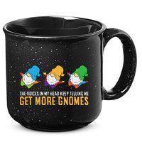 The Voices In My Head Keep Telling Me Get More Gnomes 15oz Campfire Ceramic Mug