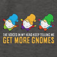 The Voices In My Head Keep Telling Me Get More Gnomes Vector Backpack
