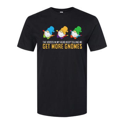 The Voices In My Head Keep Telling Me Get More Gnomes Softstyle CVC T-Shirt