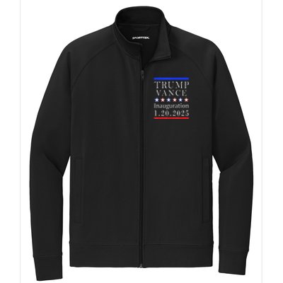 Trump Vance Inauguration Day 2025 Stretch Full-Zip Cadet Jacket