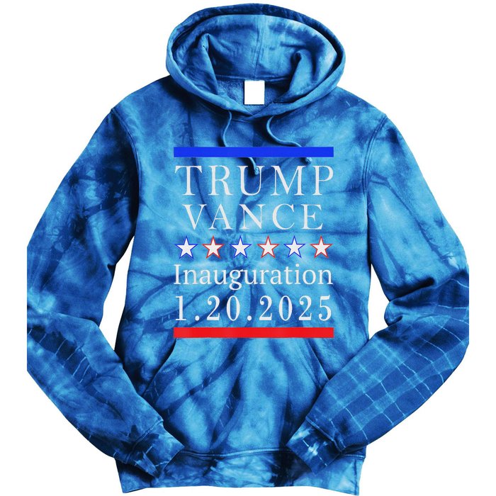 Trump Vance Inauguration Day 2025 Tie Dye Hoodie