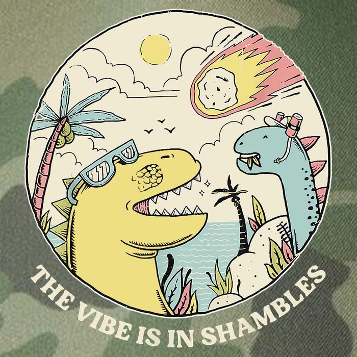 The Vibe Is In Shambles Legacy Tie Dye Trucker Hat