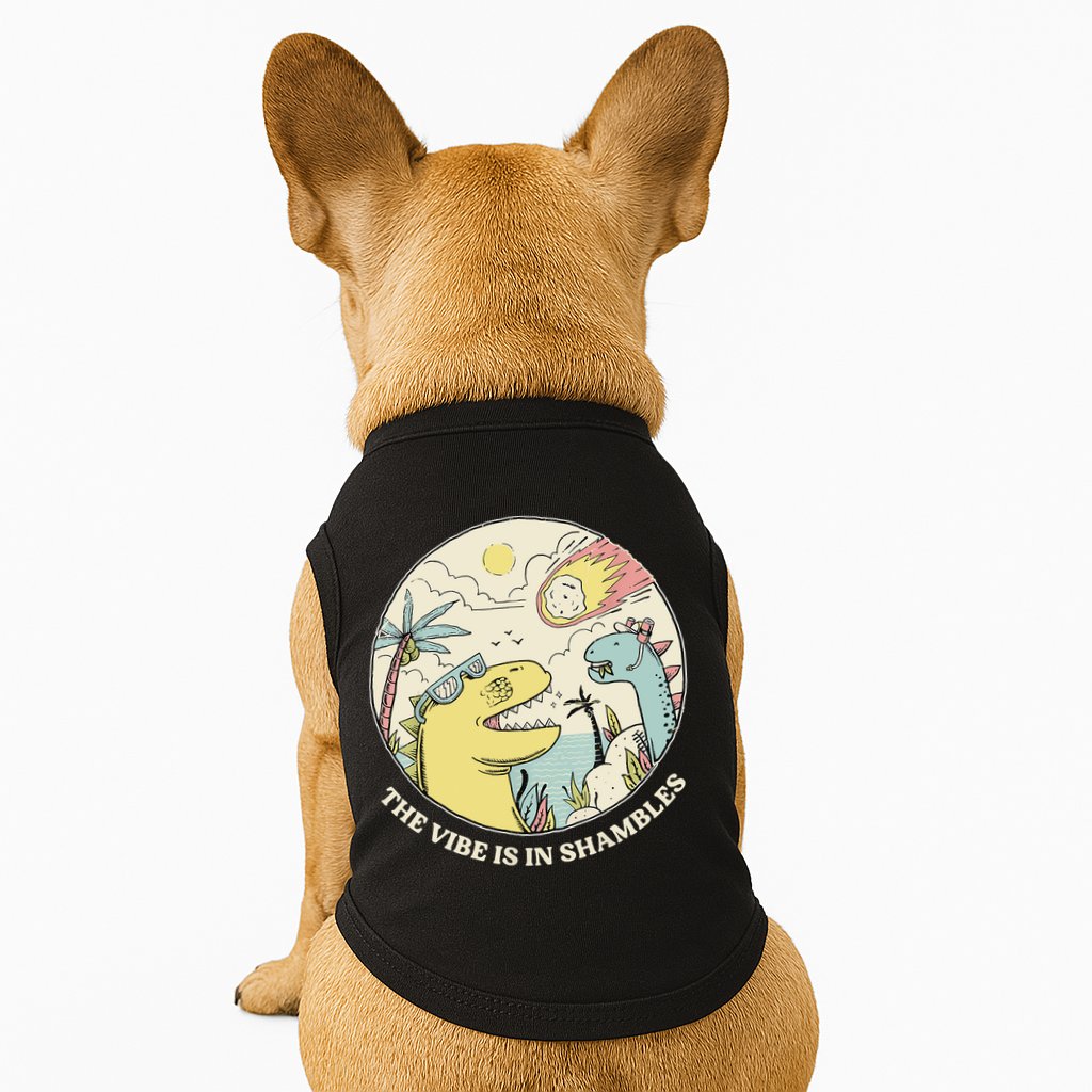 The Vibe Is In Shambles Doggie Tank