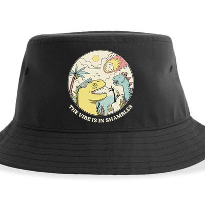 The Vibe Is In Shambles Sustainable Bucket Hat
