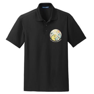 The Vibe Is In Shambles Dry Zone Grid Polo
